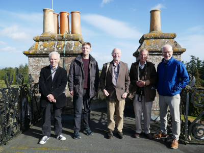 Hopetoun archive team at Glamis