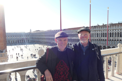Ross and Peter in Venice
