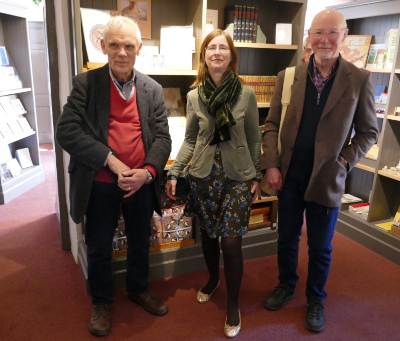 With Déirdre Kelly at Brantwood