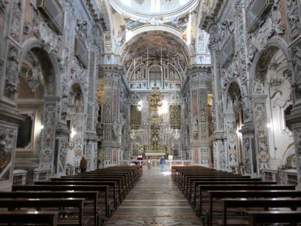 Exuberant Sicilian Baroque: Santa Caterina, Palermo