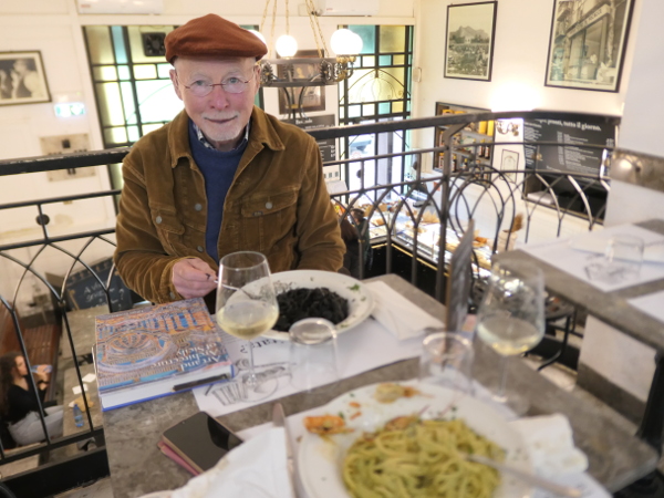 Lunching at Antica Focacceria S, Francesco, Palermo