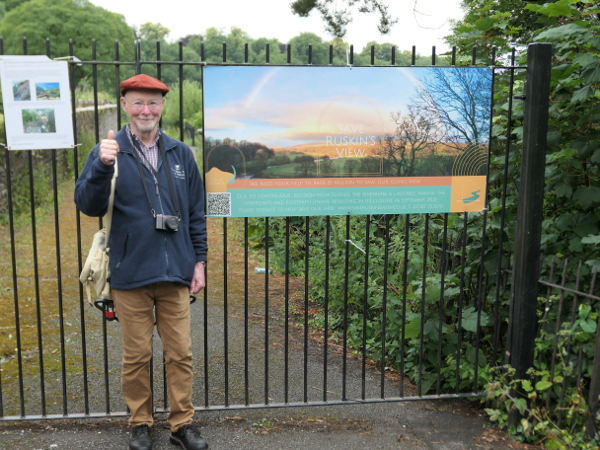 Peter at Ruskin View, Kirkby Lonsdale (currently closed)