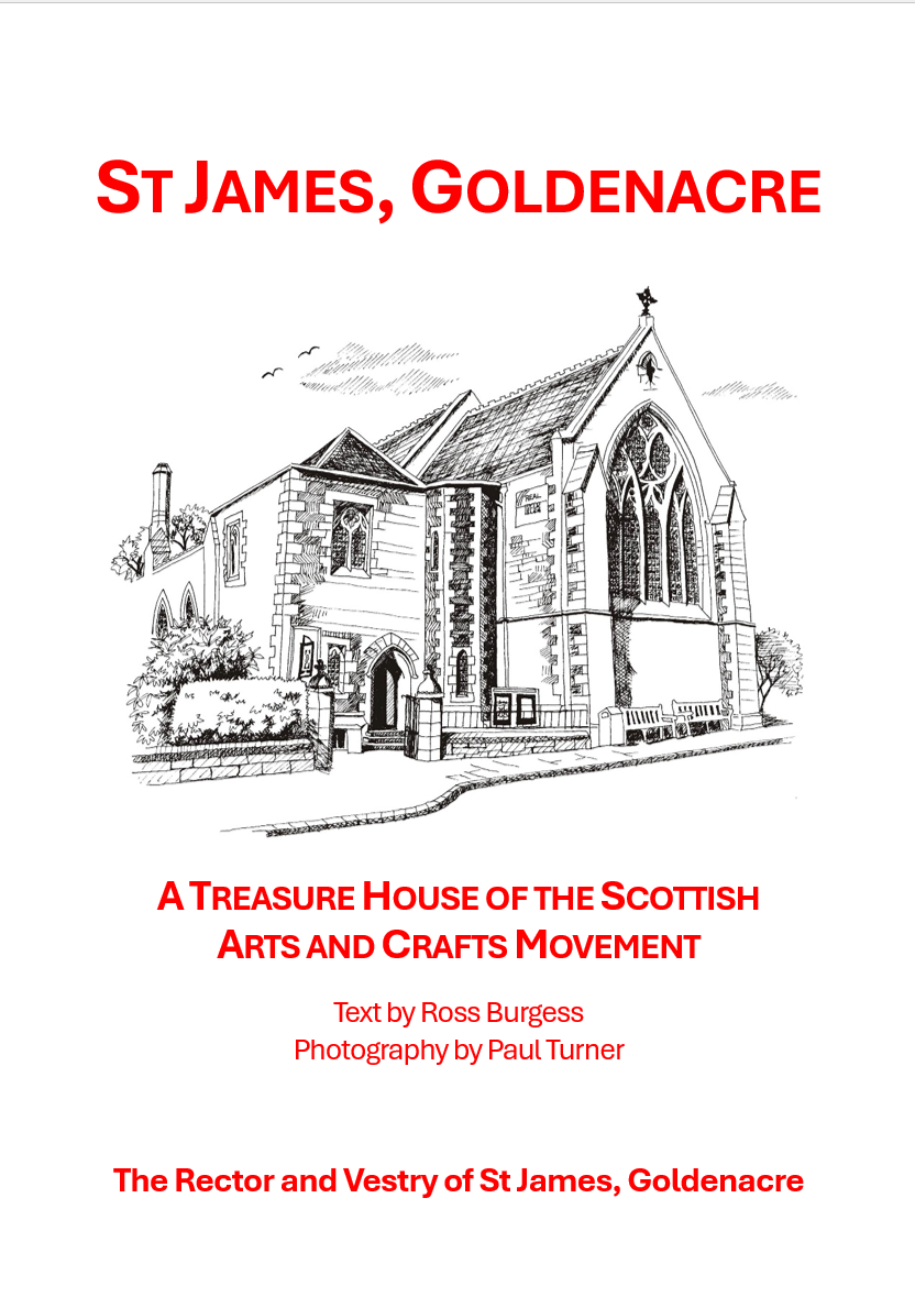Cover of "St James, Goldenacre: A Treasure House of the Scottish Arts and Crafts Movement"